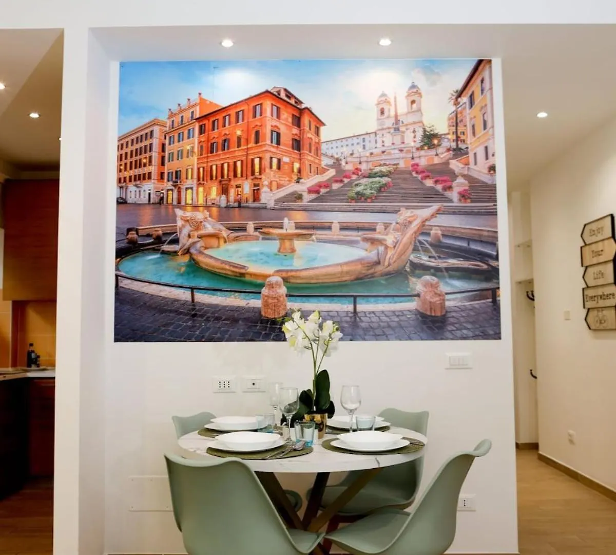 Apartment Cozy Suite With Private Patio In Vatican Appiano Rome